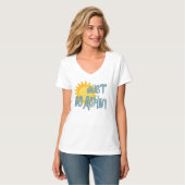 T-shirt Ensoleillement Juste PLAGE ! (Devant entier)
