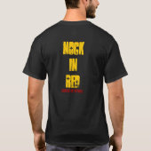 T-SHIRT ENTAILLE EN ROUGE (Dos)