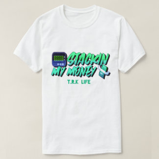 T-SHIRT ENTASSER MON ARGENT T.R.K LIFE BASIC FIT TEES