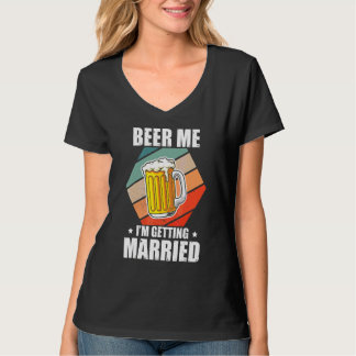 T-shirt Enterré Vivant Bière Je me marie Enterré Partie