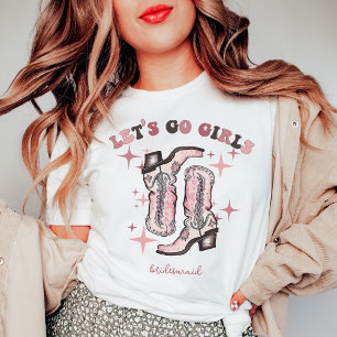 T-shirt Enterrées de vie de jeune fille sur mesure "Let's