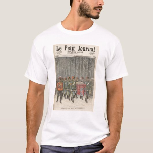 T-shirt Enterrement de duc d'Albert Victor de Clarence (Devant)