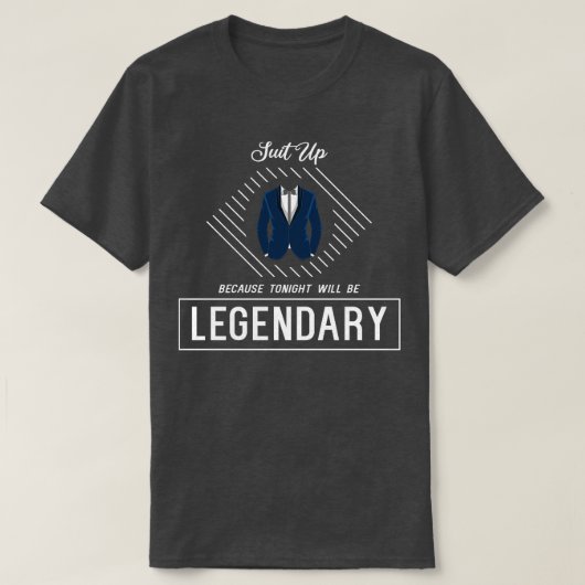 T-shirt Enterrement de vie de garçon avec nœud papillon et (Design devant)