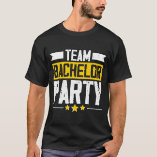 T-shirt Enterrement de vie de garçon de mariage de marié d