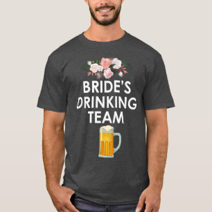 T-shirt Enterrement de vie de garçon de mariage drôle Équi
