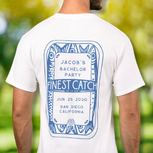 T-shirt Enterrement de vie de garçon drôle de pêche Week-e