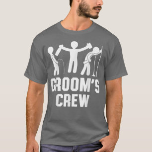 T-shirt Enterrement de vie de garçon drôle Équipe du marié