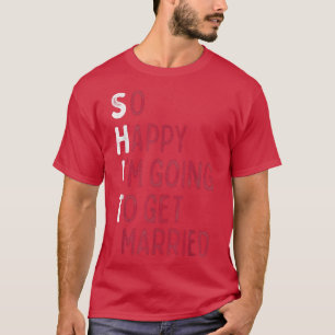 T-shirt Enterrement de vie de garçon drôle Mariage Hommes