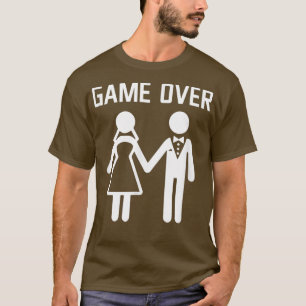 T-shirt Enterrement de vie de garçon drôle Marié Mariée Ma