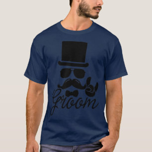 T-shirt Enterrement de vie de garçon drôle vintage du mari