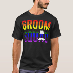 T-shirt Enterrement de vie de garçon Gay Pride Meilleur am