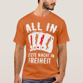 T-shirt Enterrement de vie de garçon Jga Men Men Marié 6