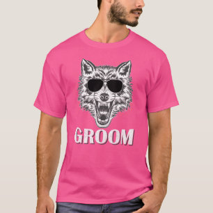 T-shirt Enterrement de vie de garçon Loup