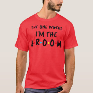 T-shirt Enterrement de vie de garçon pour hommes Le jour o
