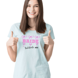 T-shirt Enterrement de vie de jeune fille 2025 Mariée