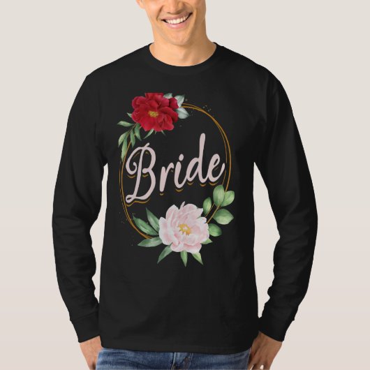T-shirt Enterrement de Vie de Jeune Fille Mariage Bridal S (Devant)