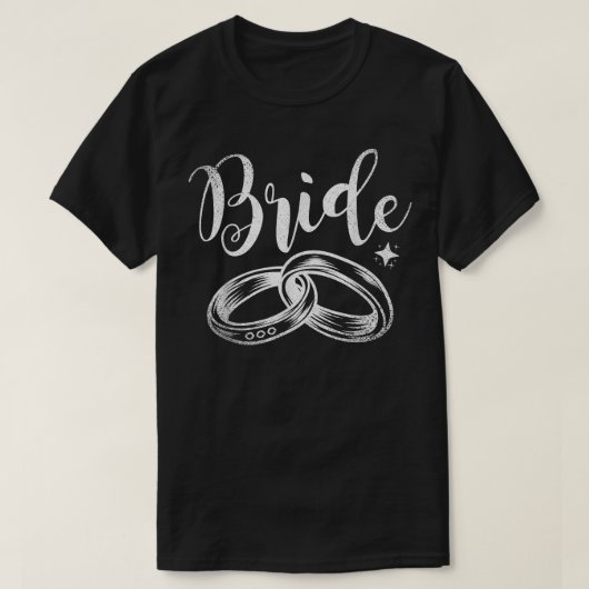 T-shirt Enterrement de vie de jeune fille mariage douche d (Design devant)