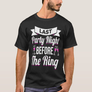 T-shirt Enterrement de Vie de Jeune Fille Mariage Marié Cé