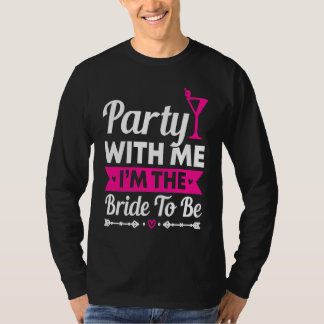 T-shirt Enterrement de Vie de Jeune Fille Mariage Marié Cé