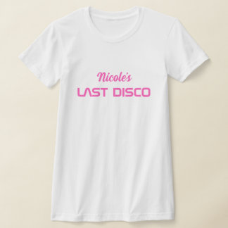 T-shirt Enterrement de Vie de Jeune Fille Moderne Rétro Es