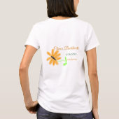 T-shirt enterrement de vie de jeune fille nom date lieu to (Dos)