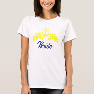 T-shirt enterrement de vie de jeune fille sur le thème nau