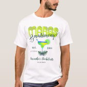 T-shirt Enterrement de Vie de Jeune Fille Tequila de Margs (Devant)