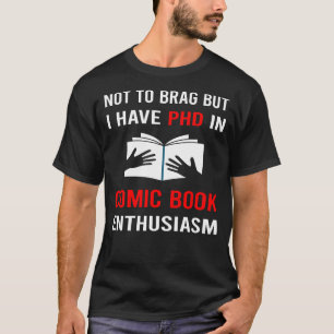 T-shirt Enthousiasme Comics Books Comics