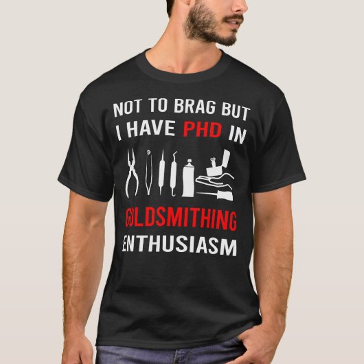 T-shirt Enthousiasme Orfèvrerie Orfèvre (Devant)