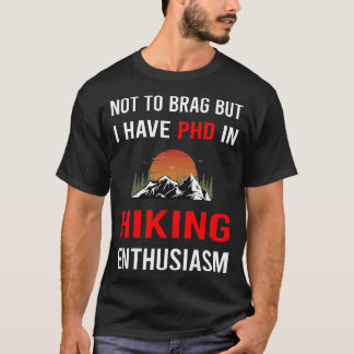 T-shirt Enthousiasme Randonnée Randonneur