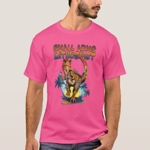 T-shirt Enthousiaste des Armes de Poing Pistolet Dinosaur