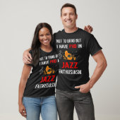 T-shirt Enthusiasm Jazz (Unisexe)
