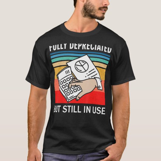T-shirt Entièrement Déprécié Mais Toujours En Cours D'Util (Devant)