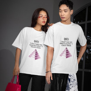 T-shirt ENTJ : Créer des opportunités