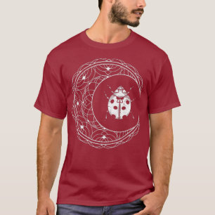 T-shirt Entomologiste de la lune de croissant Ladybug Inse