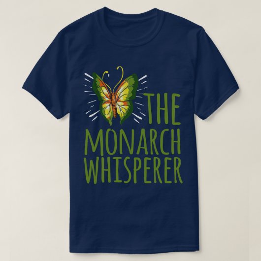 T-shirt Entomologiste du fouet papillon (Design devant)