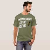 T-shirt Entomologistes ne craignent pas Wemal Funny Beetle (Devant entier)