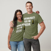 T-shirt Entomologistes ne craignent pas Wemal Funny Beetle (Unisexe)
