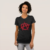 T-shirt "entourez" un symbole d'anarchie (Devant entier)