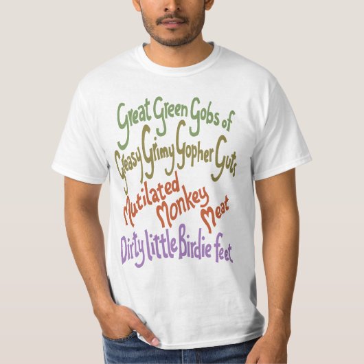 T-shirt Entrailles de Gopher (Devant)