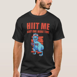 T-shirt Entraîne-moi bébé une fois de plus Entraînement pa