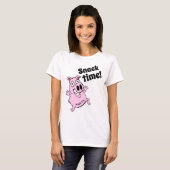 T-shirt Entraînement amusant pour les femmes WIGGLE PIG SN (Devant entier)