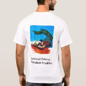 T-shirt Entraînement de banquette arrière. une tradition (Dos)