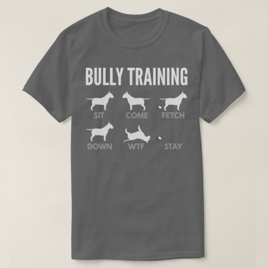 T-shirt Entraînement de English Bull Terrier Bully (Design devant)