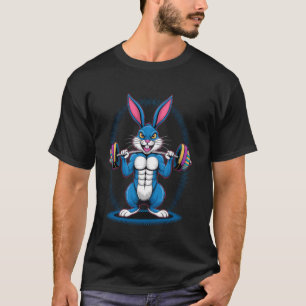 T-shirt Entraînement de gym du lapin de Pâques