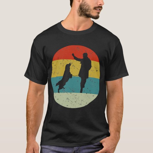 T-shirt entraînement de mon chien (Devant)