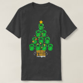 T-shirt Entraînement de Noël Funny Xmas Gym Entraînement 1 (Design devant)