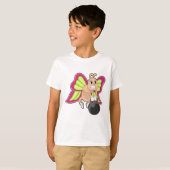 T-shirt Entraînement de résistance aux papillons (Devant entier)