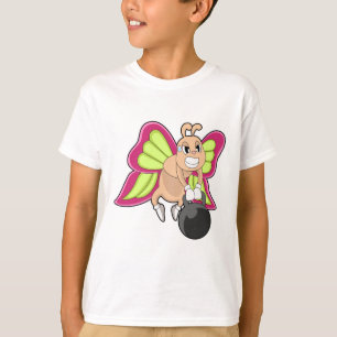T-shirt Entraînement de résistance aux papillons