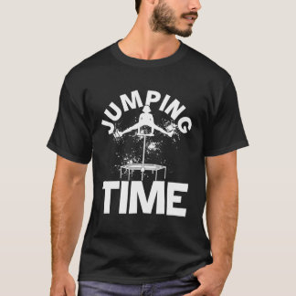 T-shirt Entraînement de trampoline de temps de saut Fan Ca